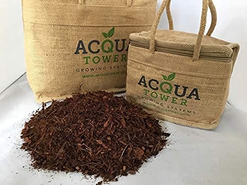 Coconut Coir Garden Compost - 4 Litre in Convenient Paper Bag - AcquaGarden